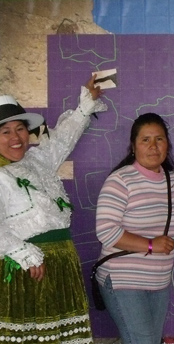 mujeres reclaman la tierra Perú