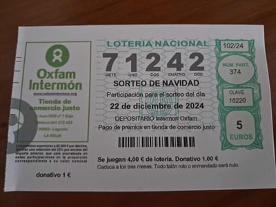 LOGROÑO-Loteria Solidaria