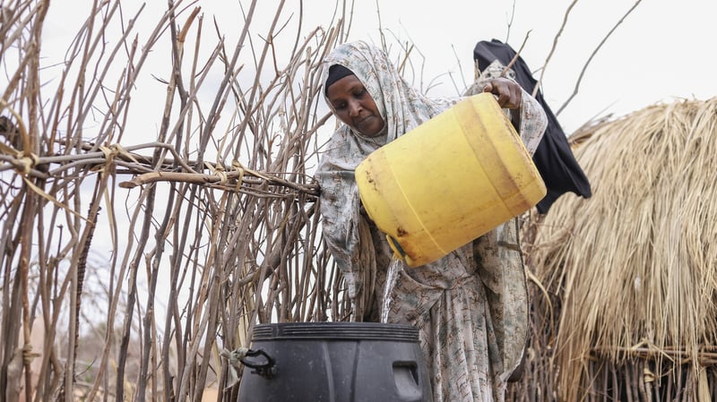Sequía en los pozos-Abdia Ibrahim