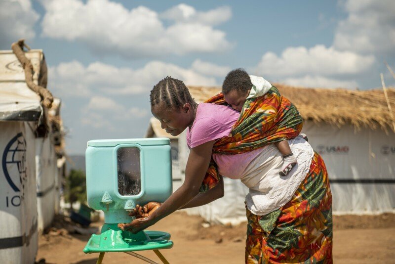 República Democrática del Congo punto de higiene