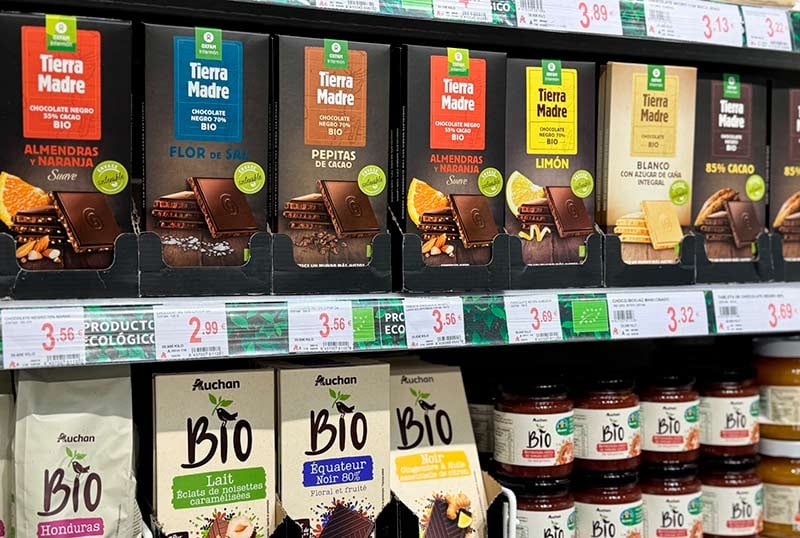 Productos de comercio justo en los supermercados Alcampo