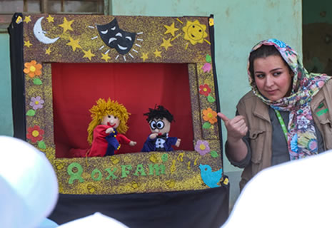 teatro-lavarse-manos-irak-oxfam