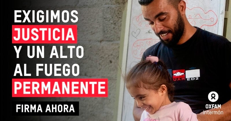 ¡Firma por un alto el fuego en Gaza ya!