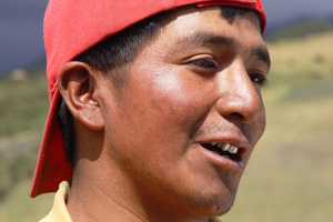 Segundo Pujota, campesino. (c) Ricardo Landetta/Oxfam